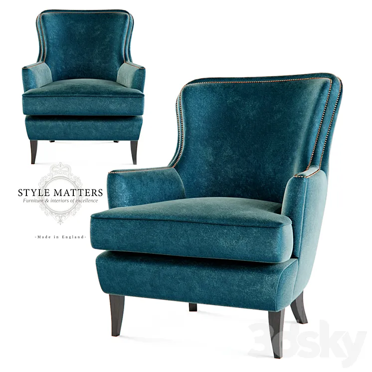 Style Matters – FH 106 Armchair 3DS Max