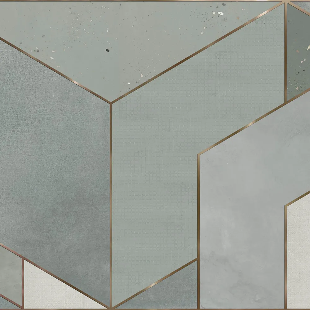 Styl’editions – Wallpaper Bronze border 3ds Max