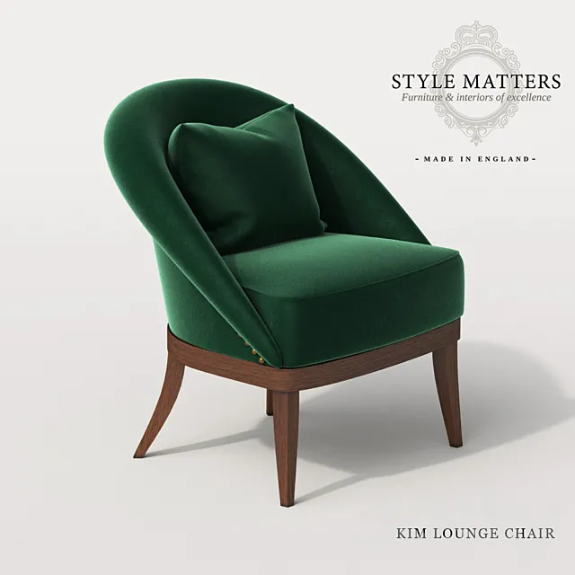 Stylematters Kim Lounge Chair 3ds Max