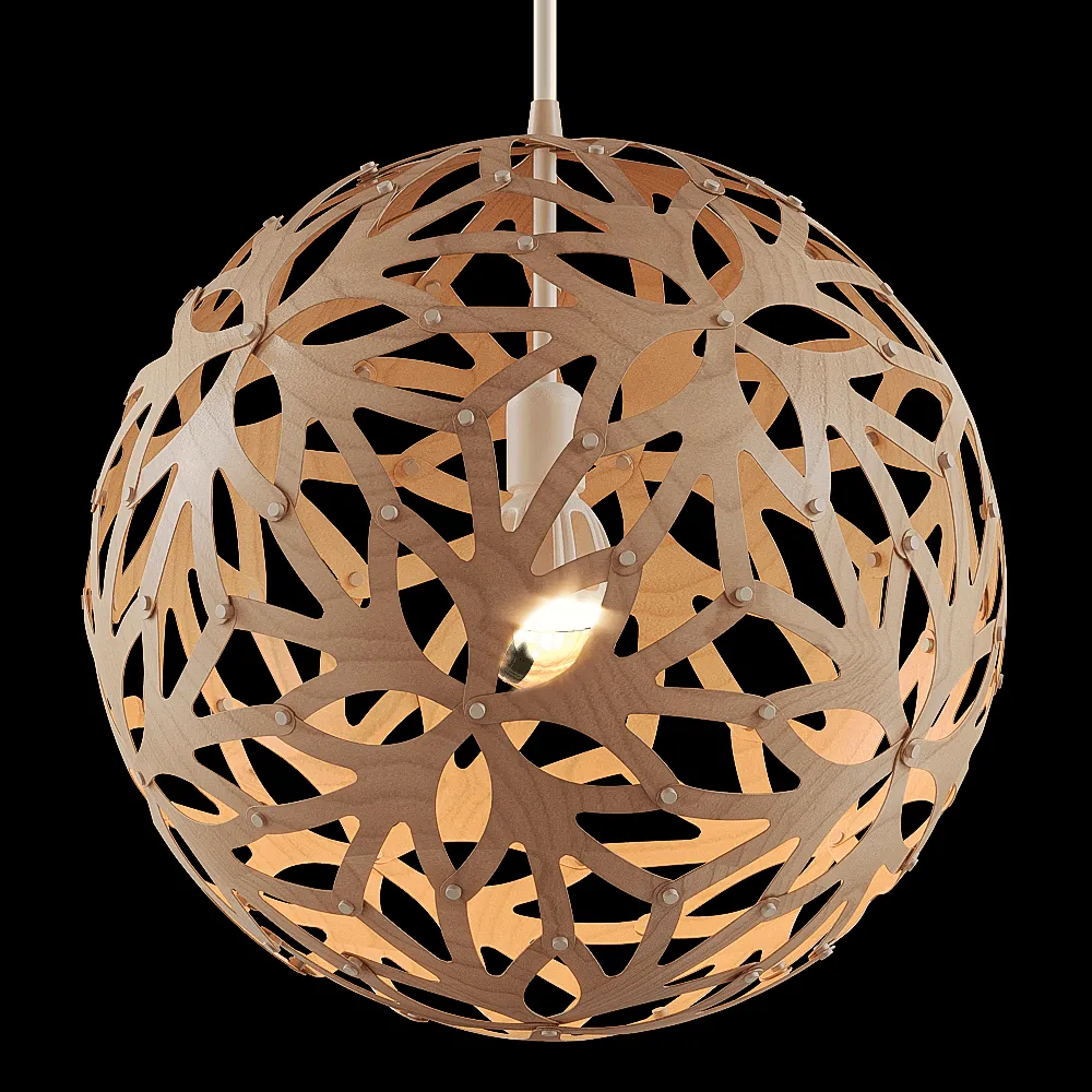 Stylux – Pendnat lamp Floral 3ds Max