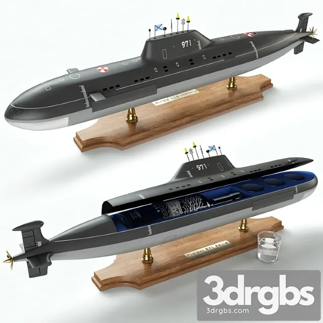 Submarine bar 3dsmax Download
