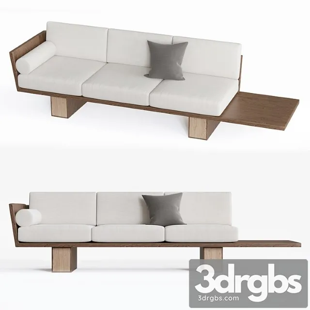 Suelo modern wood sofa