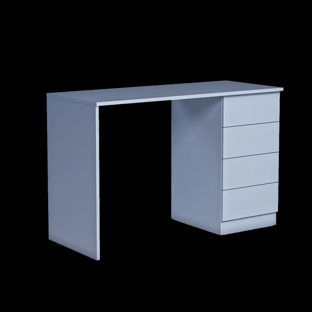 Sufix – Desk (4 drawers) 3 3ds Max