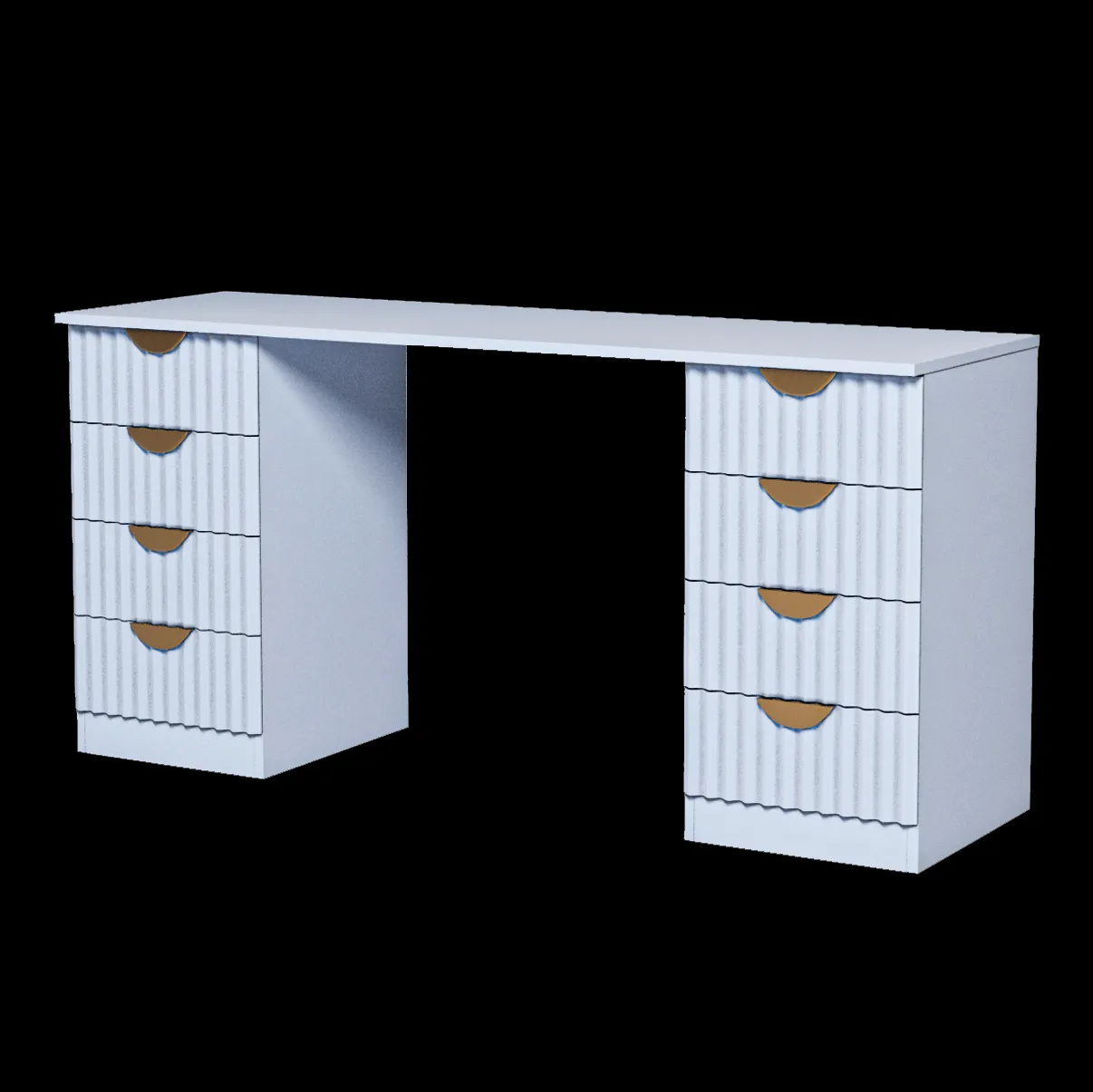 Sufix – Desk (8 drawers)3 3ds Max