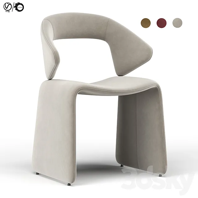 Suit chair 3DS Max Model