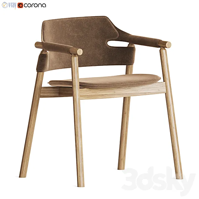 Suite Dining Chair Sanfrandesign 3DS Max Model