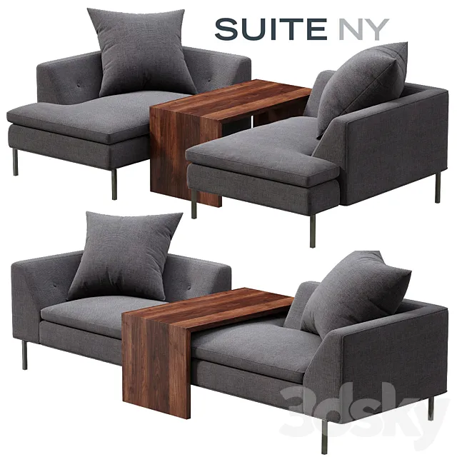 SUITE NY FRATELLI CHAIR 3ds Max