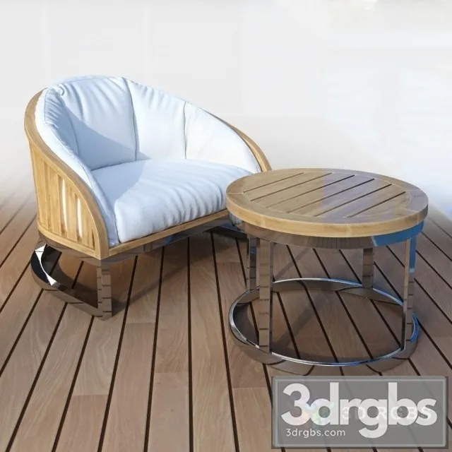 Sumit Furniture Outdoor Armchair 3dsmax Download