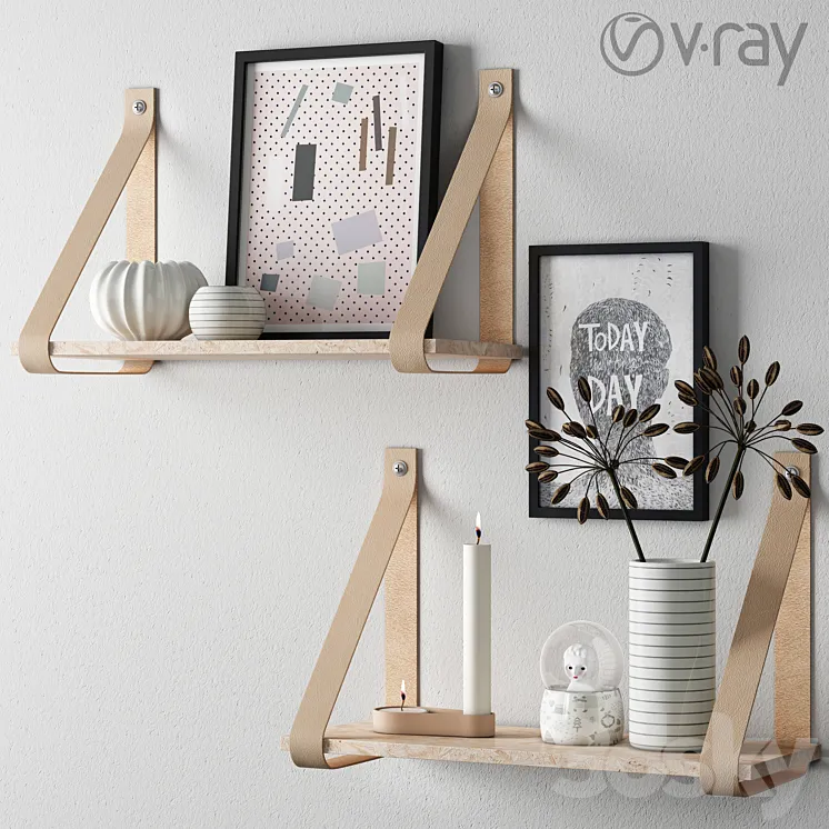 Summertime Decorative Set 3DS Max