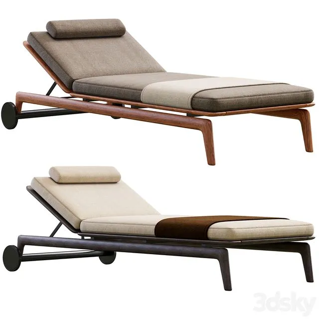 Sunbed Mangolia By Poliform 3dsMax Model