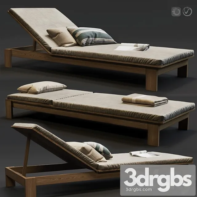 Sunbed set 01 2 3dsmax Download