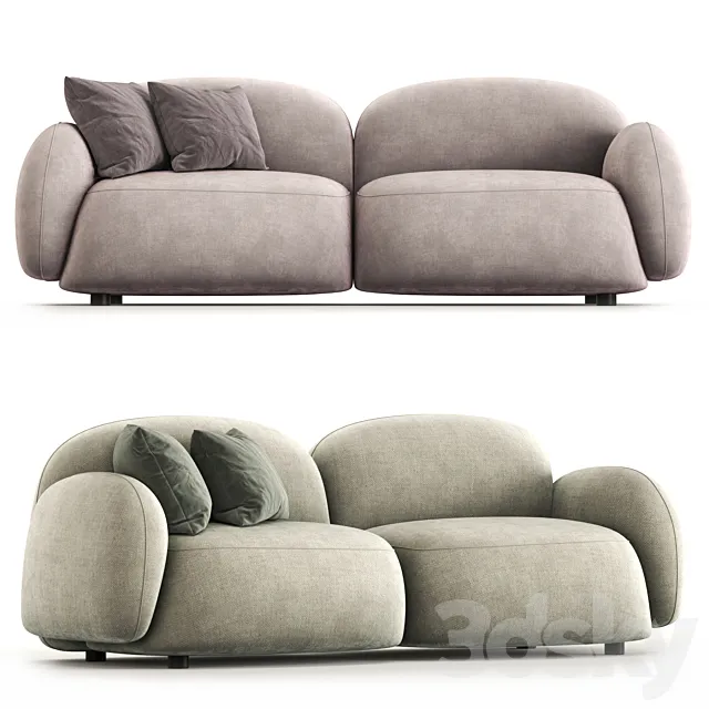 Sundae Sofa 3ds Max