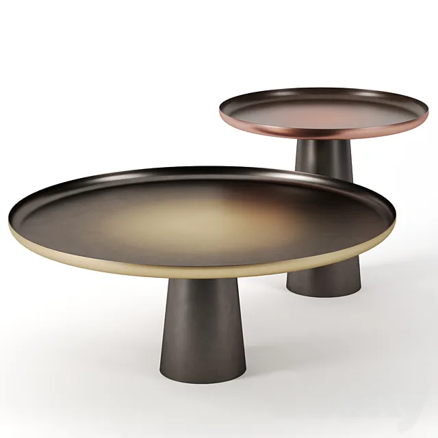 SUNRISE & SUNSET tables by De Castelli 3DS Max Model