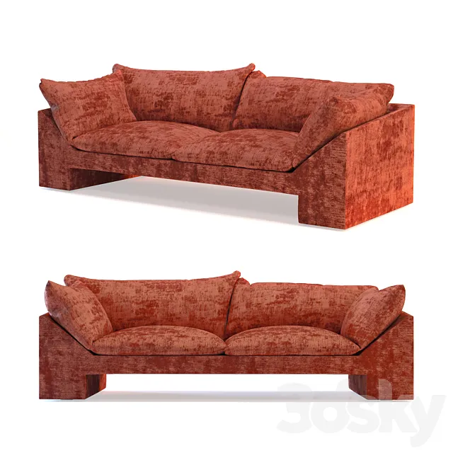 Sunset sofa 3ds Max
