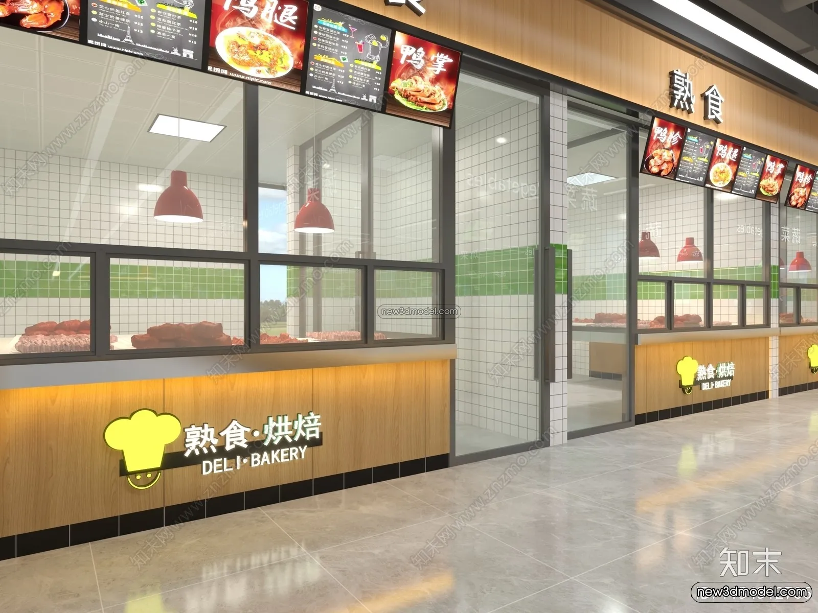 Super Market And Shop – 3D Interior Scene – 3D Models – 049