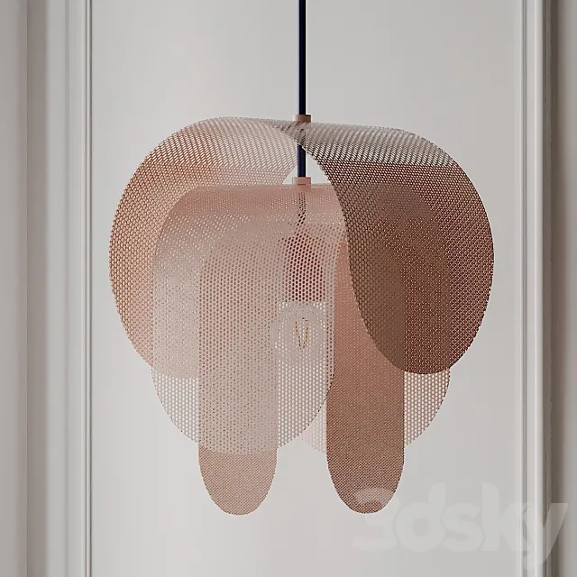 Superpose Pendant Lamp by Frederik Kurzweg 3DS Max Model