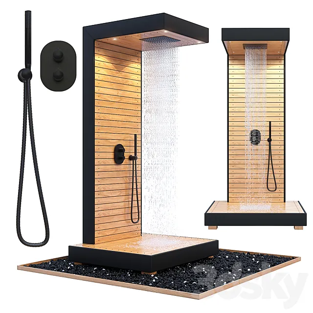 Supra Outdoor Shower 3DS Max Model