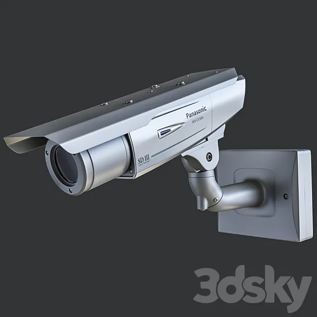 Surveillance camera Panasonic CW380 3DSMax File
