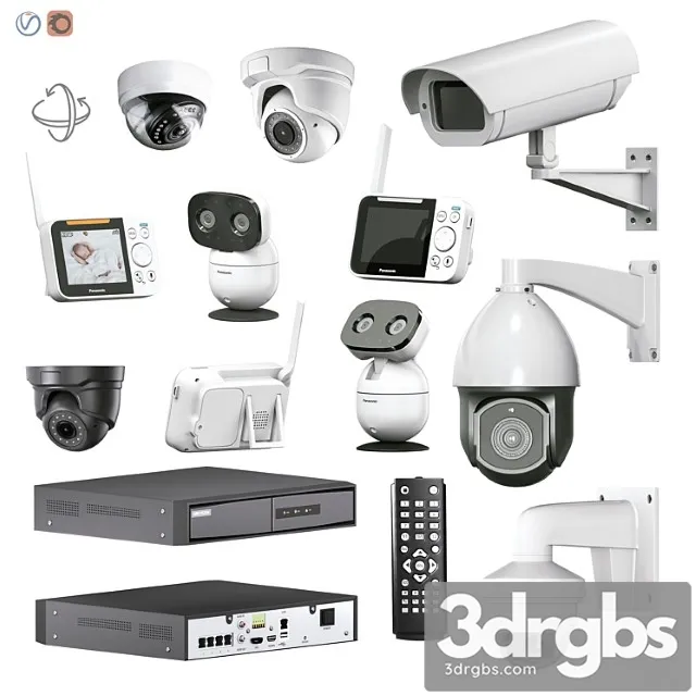 Surveillance Kit 3dsmax Download