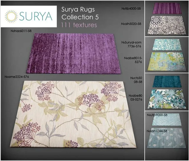 Surya rugs 5 3dsMax Model