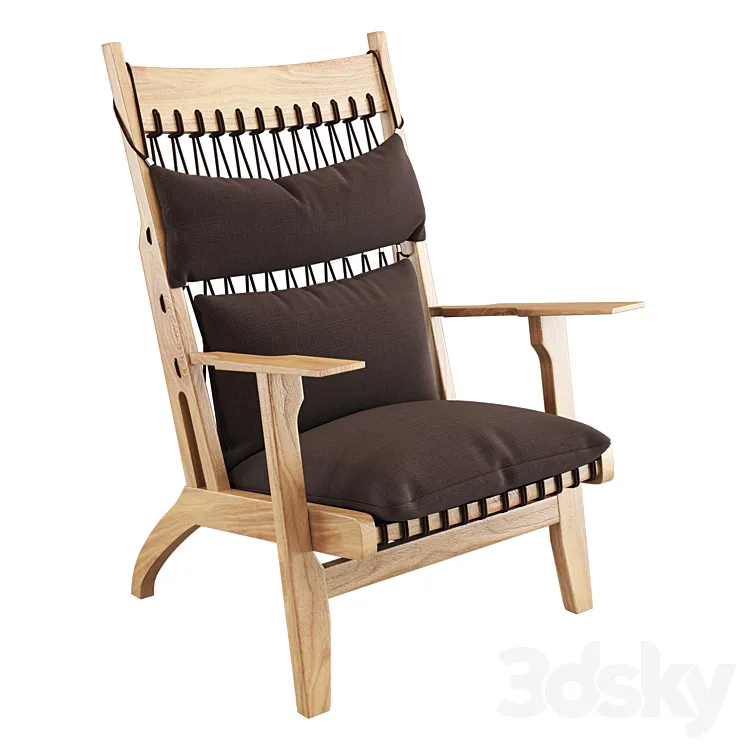susa-lounge-chair 3DS Max