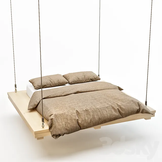 Suspended bed 3DSMax File