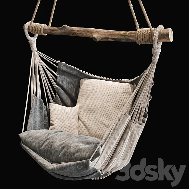 Suspended chair 2 3DSMax File