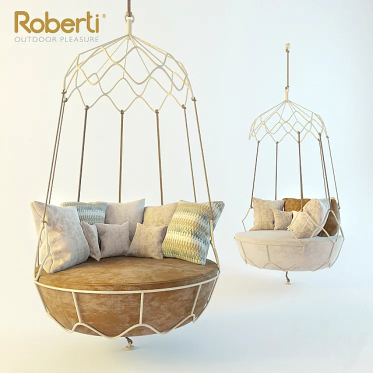 Suspended chair Roberti Gravity 3DS Max