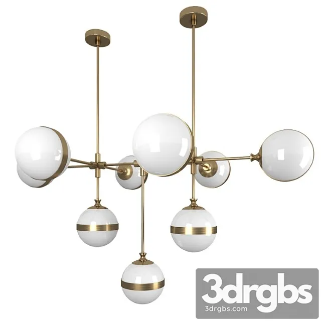 Suspended chandelier lightstar globo 813191 3dsmax Download