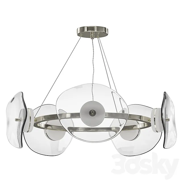 Suspended LED Chandelier Odeon Light Fluent 3ds Max