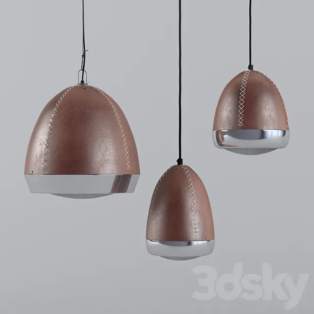 Suspended light fixtures 3ds Max