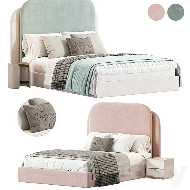 Suspender Bed By Fairytale 3ds Max