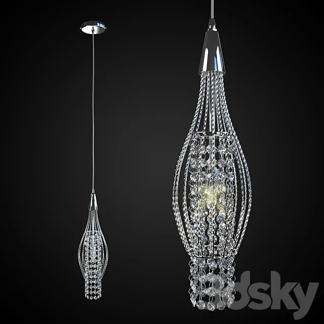 Suspension Arte Lamp Flare A3244SP 3ds Max
