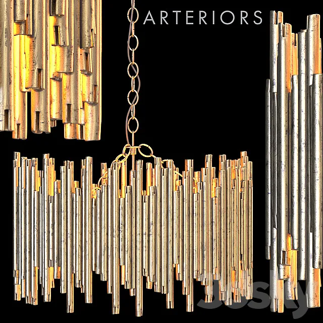 Suspension Arteriors Prescott Pendant 86801 3DS Max Model