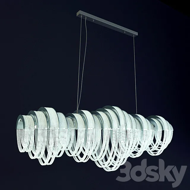 Suspension Crystal Lux CITY LIGHTS SP7 3DS Max Model