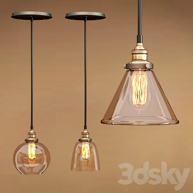 Suspension Edison 3DS Max Model