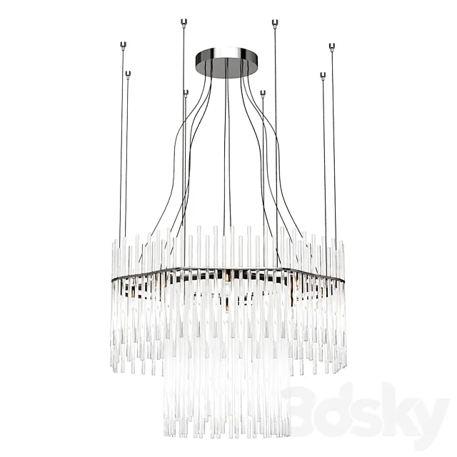 Suspension Hanging lamp 3ds Max
