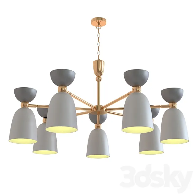 Suspension lamp maytoni cloches 3ds Max