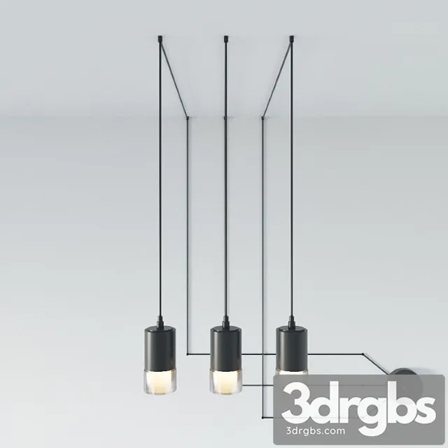 Suspension lamp wireflow freeform 0363 led suspension lamp 3dsmax Download