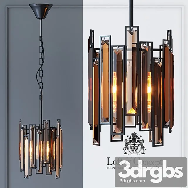 Suspension light darkness pendant