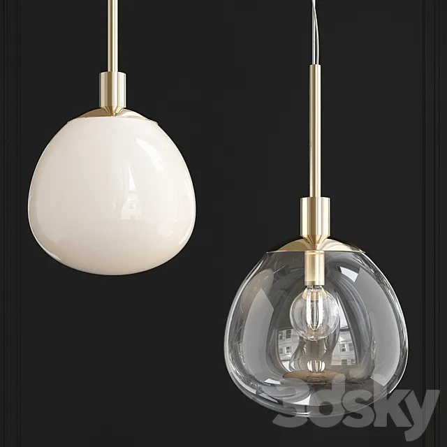 Suspension Light Erich Maytoni Modern 3DS Max Model