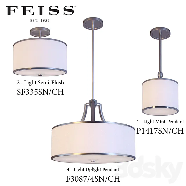 Suspensions Prospect Park Collection 3ds Max