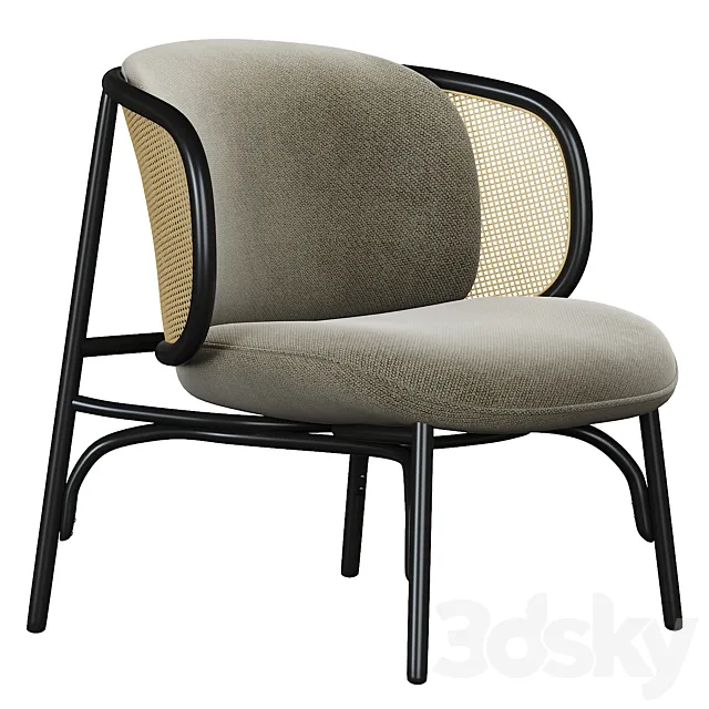 Suzenne Gebrüder Thonet Vienna Armchair 3ds Max