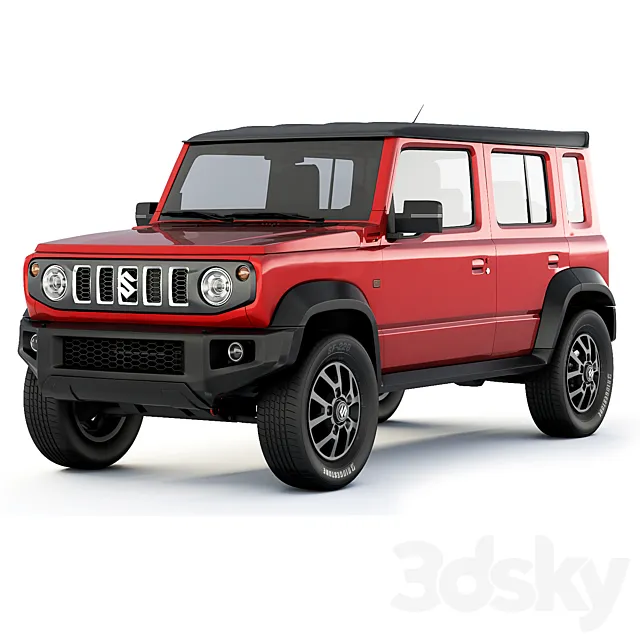 Suzuki Jimny 5-Door 2023 3ds Max