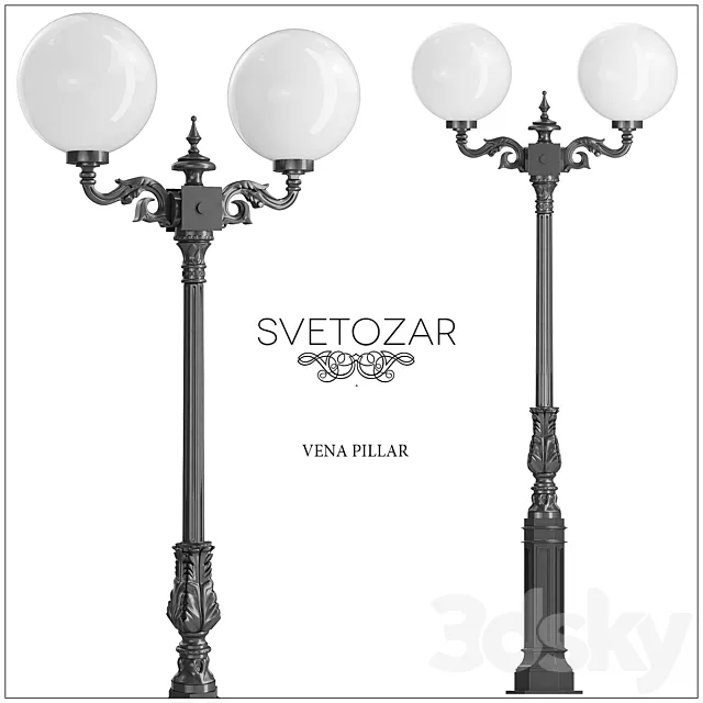 Svetozar Pillar “Vena” 3ds Max