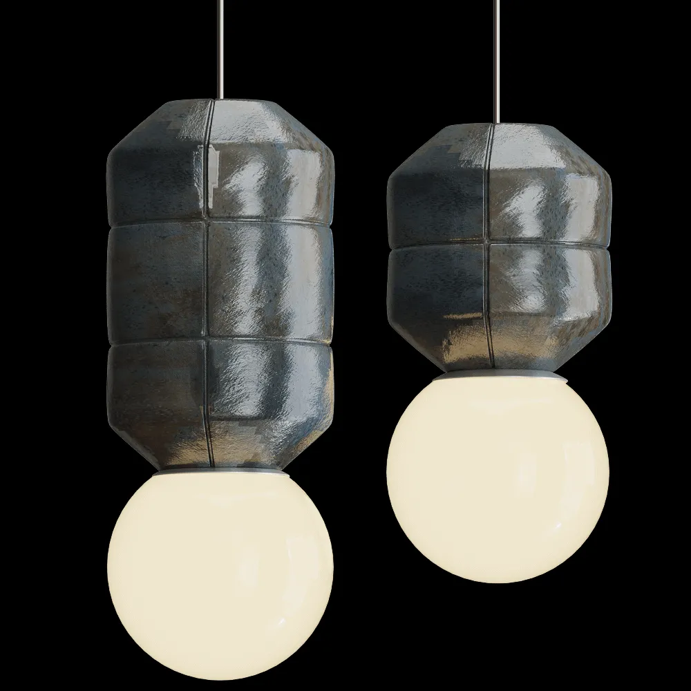 SVITANOK – Pendant lamp NAVAZI Vertical 3ds Max