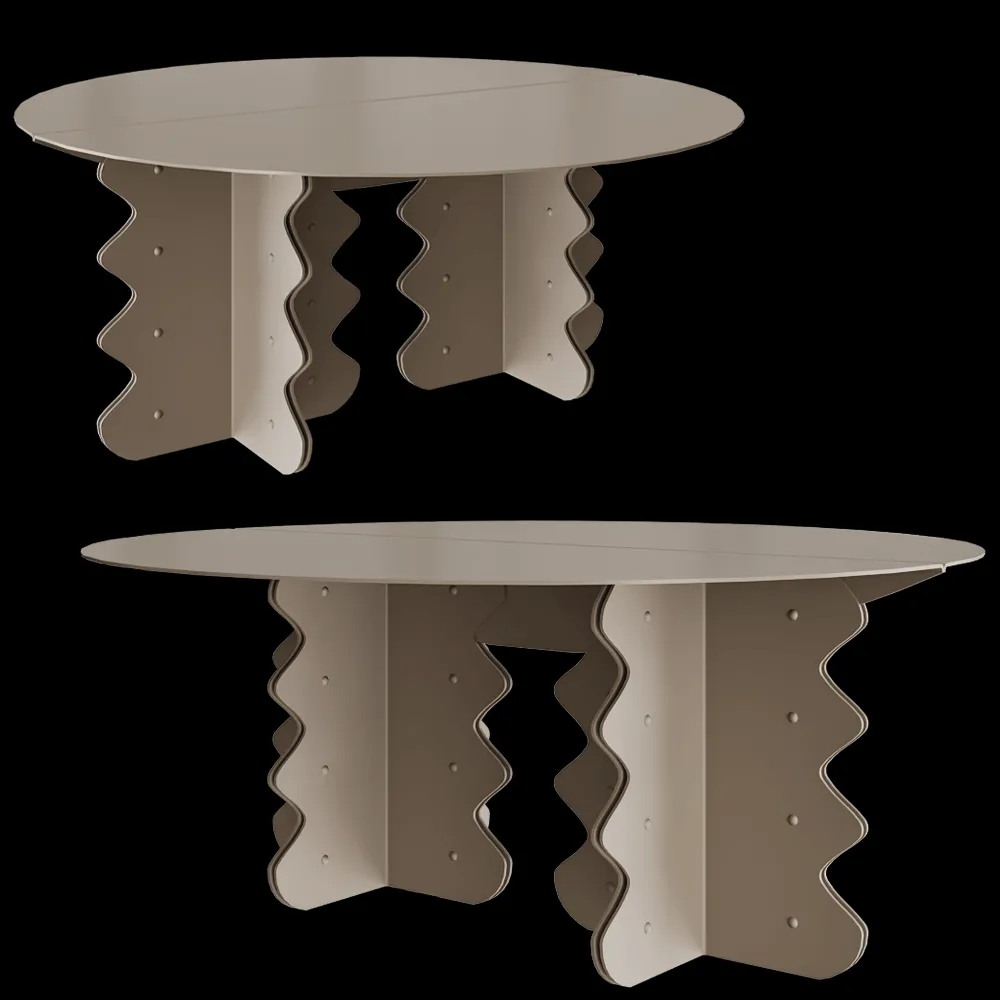 SVITANOK – Table Hvylya large 3ds Max