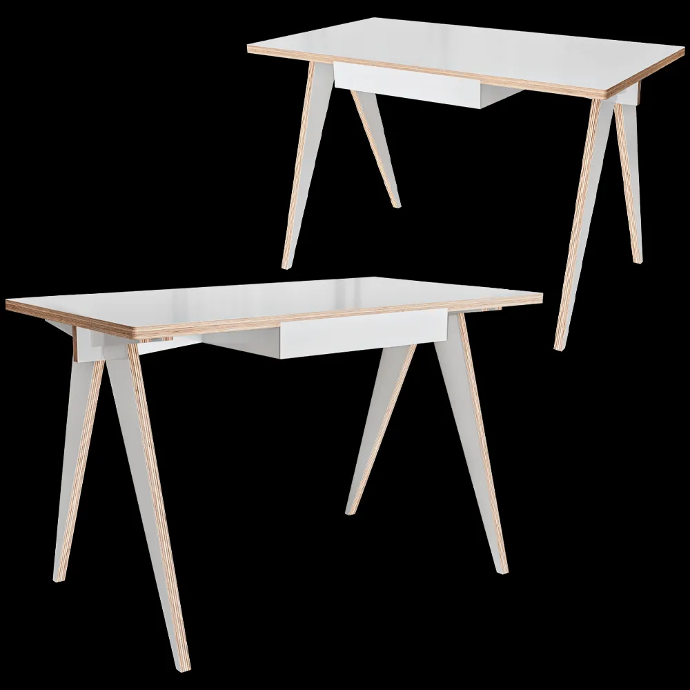 Swallow’s Tail Furniture – Desk Calipers 3ds Max