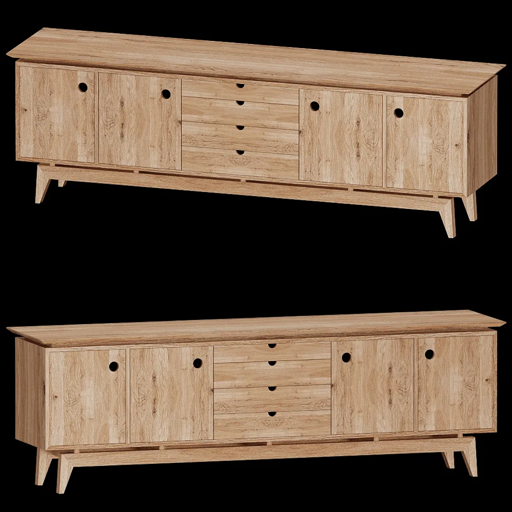 Swallow’s Tail Furniture – Sideboard ST Large 3ds Max