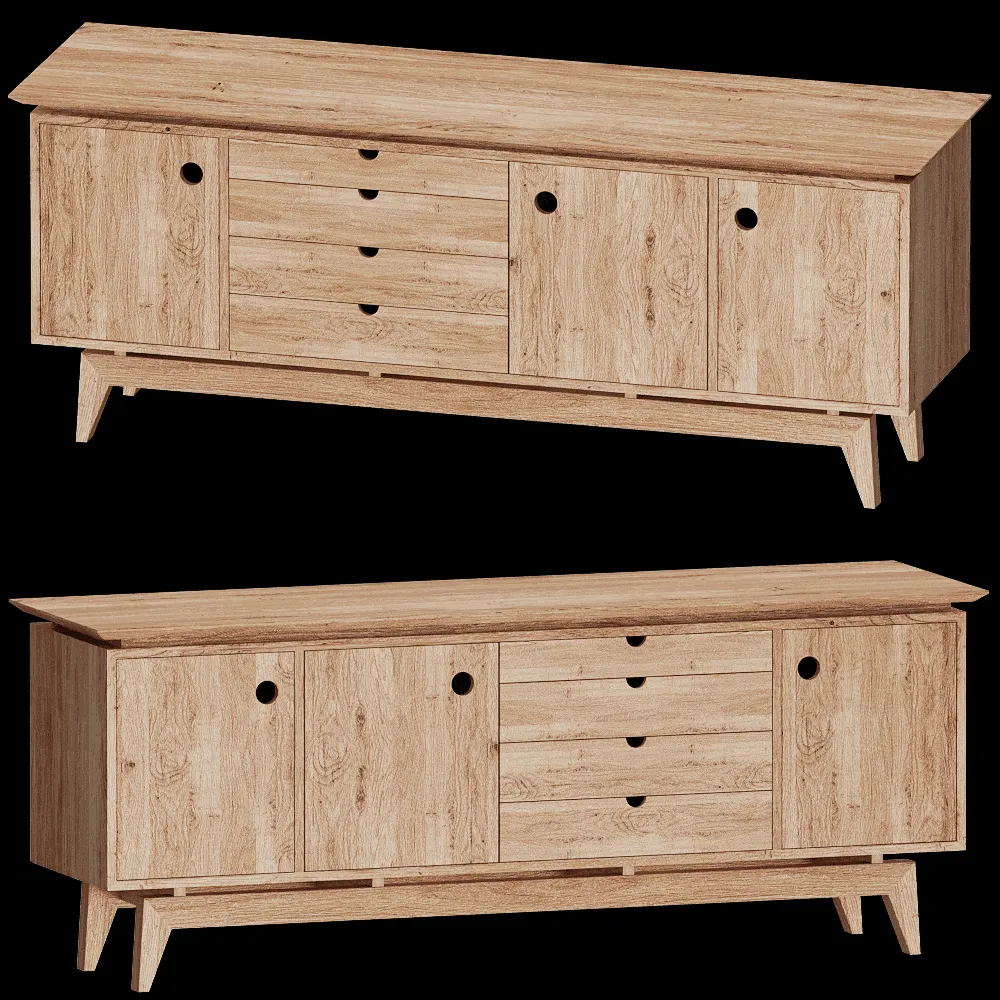 Swallow’s Tail Furniture – Sideboard ST Medium 3ds Max